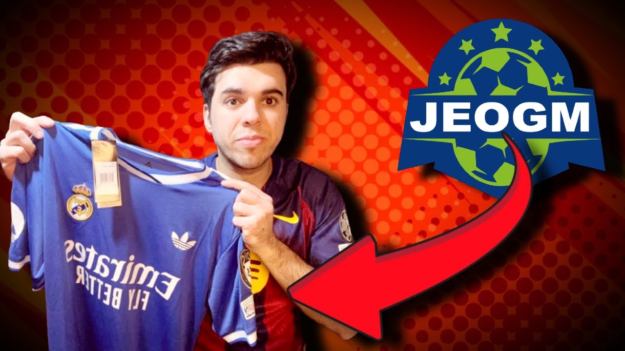 Unboxing camisetas de fútbol versión jugador 📦 | Real Madrid, Barça y Juventus (Jeogm)