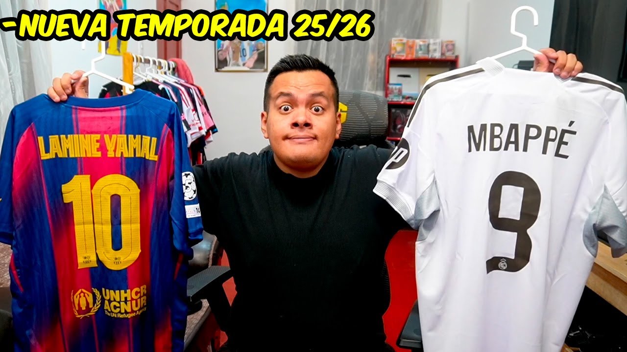 Pedí Camisetas de la Nueva Temporada a los Mejores Equipos de Futbol