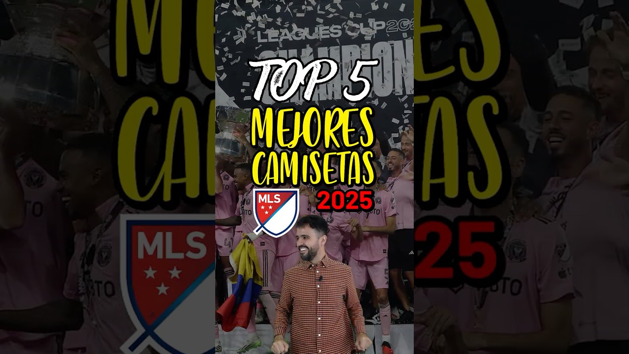 TOP 5 MEJORES CAMISETAS DE LA LIGA DE MESSI 🇺🇸🐐